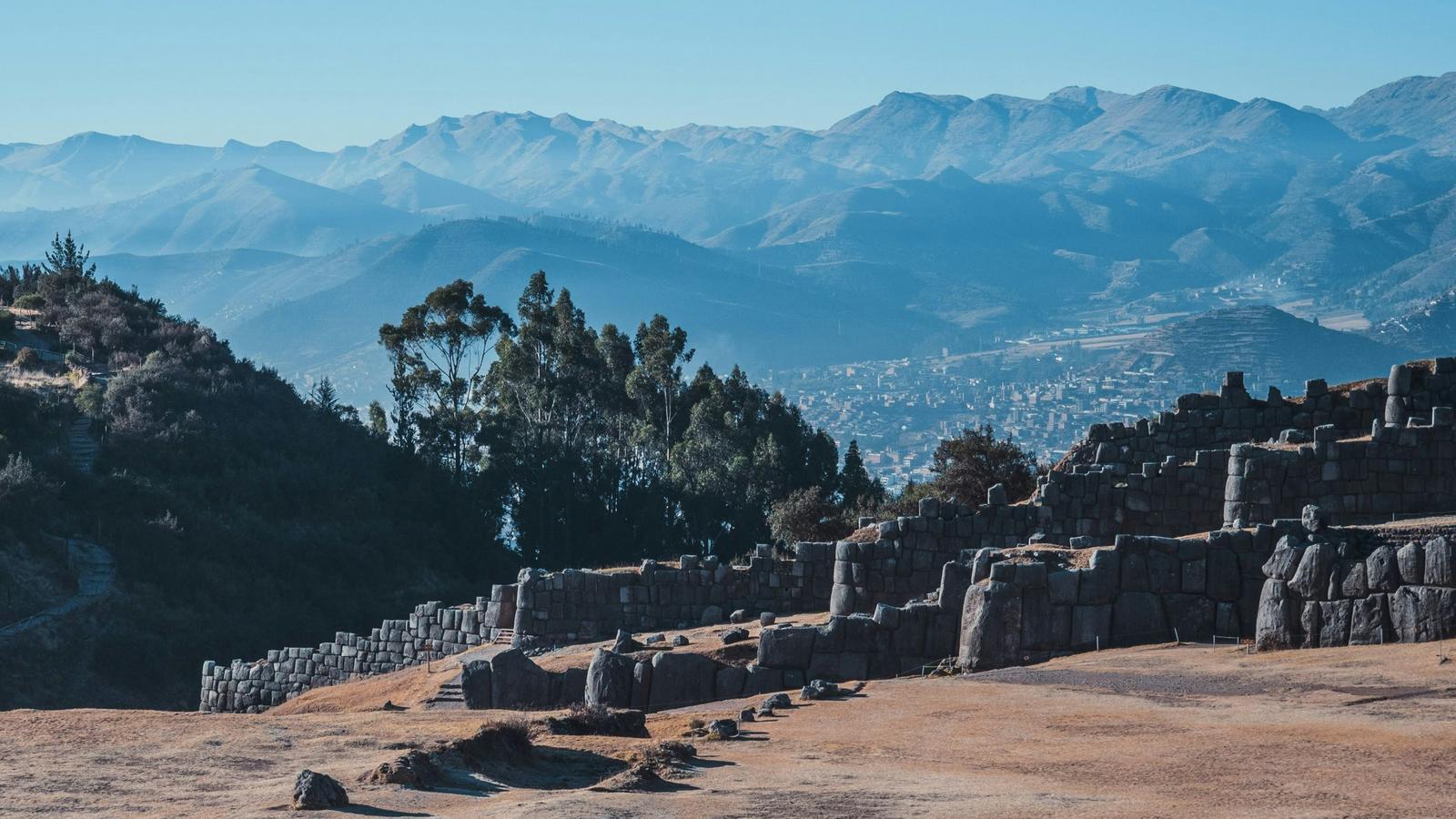 Prime yourself for ancient Peruvian ruins background